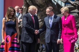 Donald Trump na Twitterze: Dziękuje ci Polsko