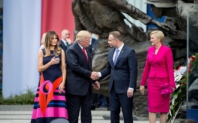 Prezydent: Trump zagwarantował nam bezpieczeństwo