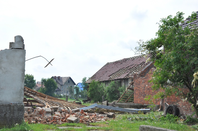 Nawałnica na Opolszczyźnie