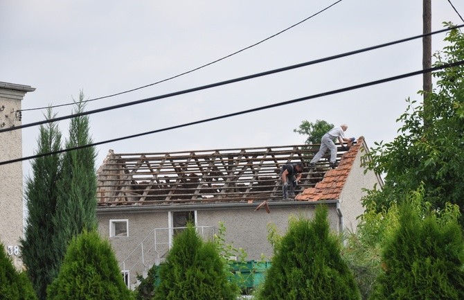 Nawałnica na Opolszczyźnie