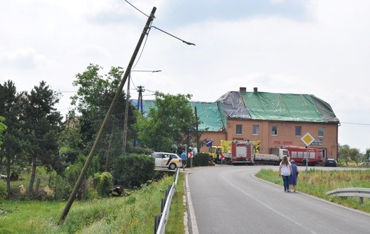 Nawałnica na Opolszczyźnie