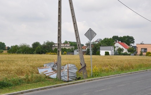 Nawałnica na Opolszczyźnie