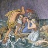 Potop (jedno z malowideł na Górze św Anny)