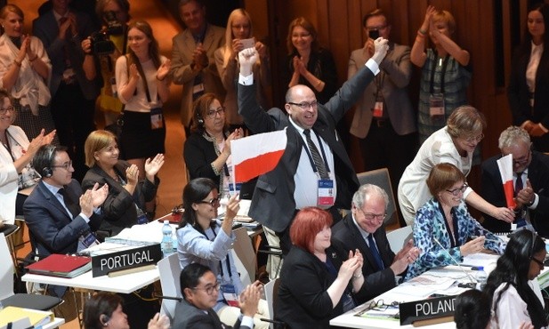 Mieszkańcy Tarnowskich Gór świętują przyznanie wpisu na listę UNESCO