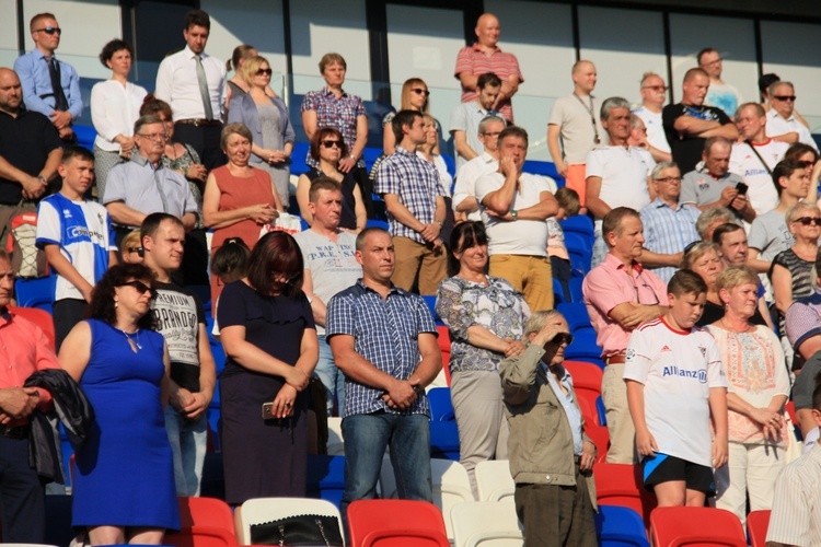 Poświęcenie stadionu Górnika Zabrze