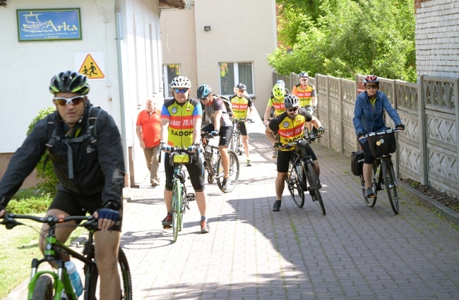 Rowerowy Wacław Team ruszył na Jasną Górę