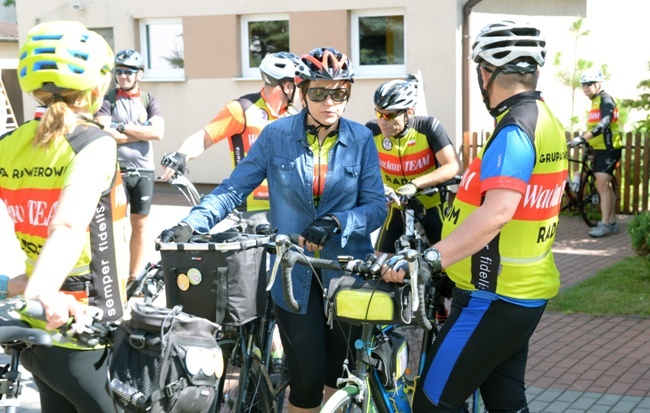 Rowerowy Wacław Team ruszył na Jasną Górę