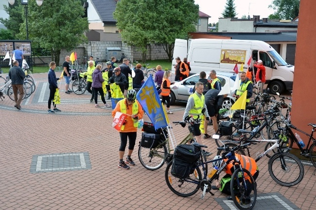 Rowerowa pielgrzymka z Radomia na Jasną Górę