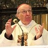 ▲	Kardynał Meisner podczas ostatniej z wizyt  w diecezji świdnickiej.