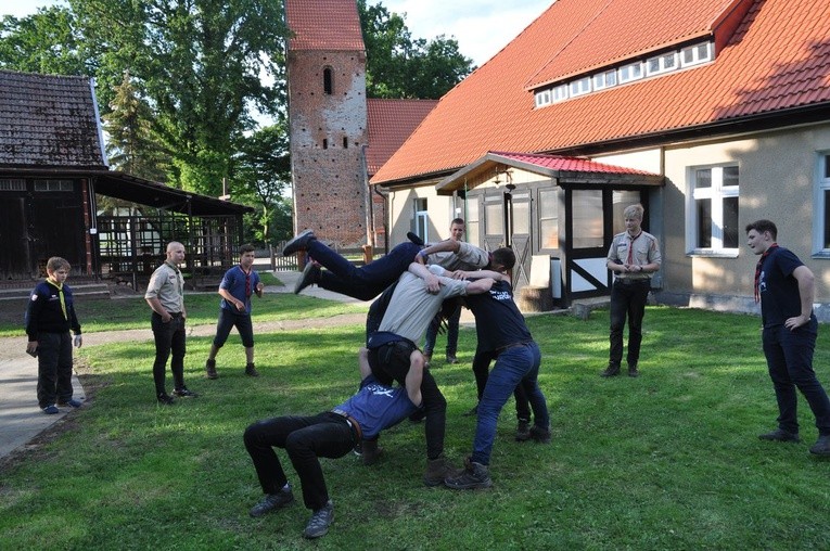 Piknik u benedyktynów w Starym Krakowie