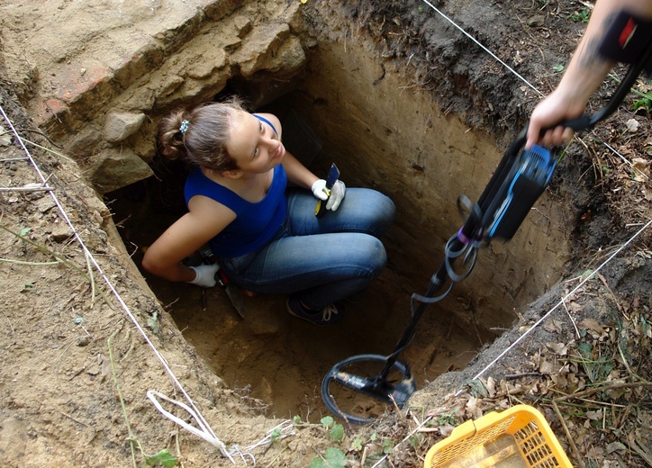 Prace archeologiczne w Czechowicach  