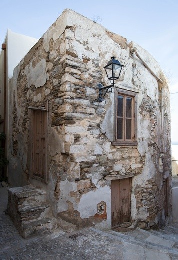 Siros - wyspa po grecku...