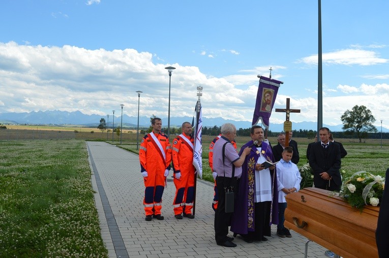Pożegnanie pilota Roberta Augustynowicza