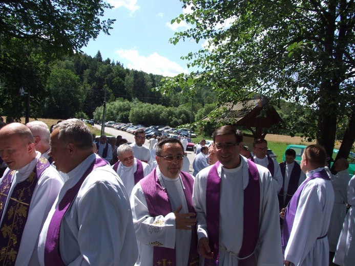 Uroczystości żałobne w Gosprzydowej