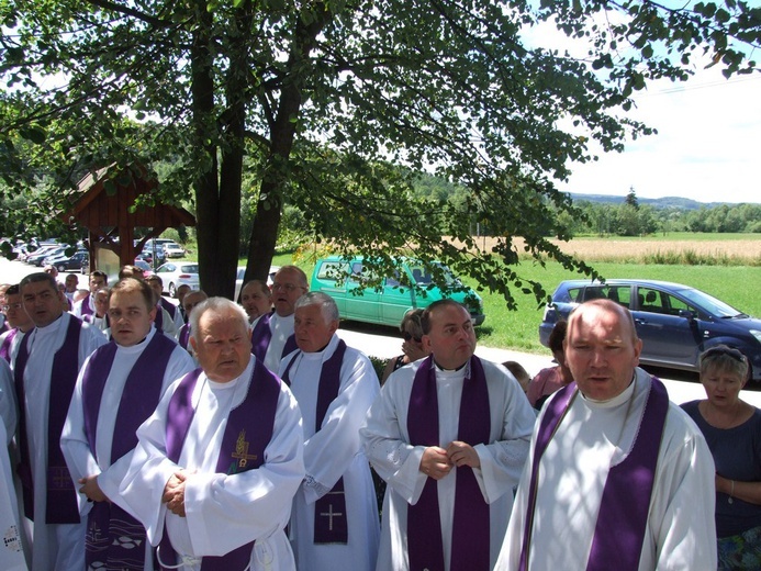 Uroczystości żałobne w Gosprzydowej