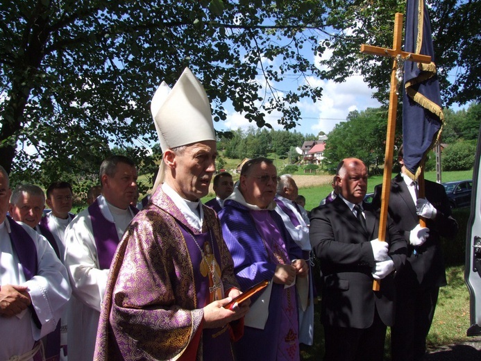 Uroczystości żałobne w Gosprzydowej