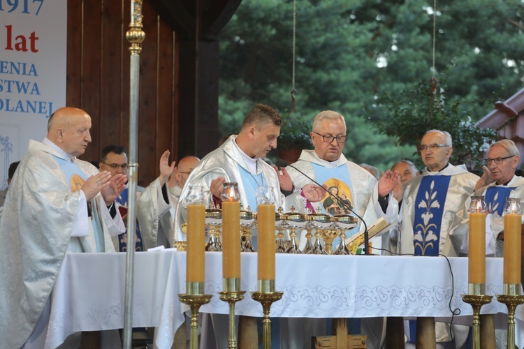 Nabożeństwo fatimskie w Rychwałdzie - 13 lipca 2017