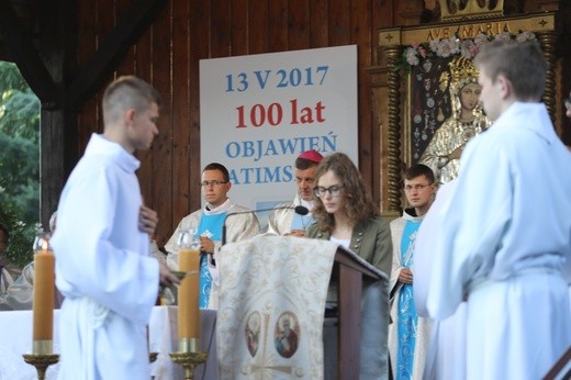 Nabożeństwo fatimskie w Rychwałdzie - 13 lipca 2017