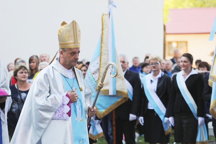 Nabożeństwo fatimskie w Rychwałdzie - 13 lipca 2017