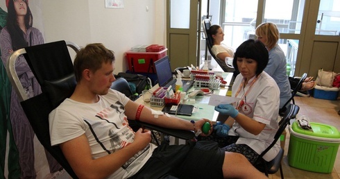 Kopalniana akcja krwiodawstwa