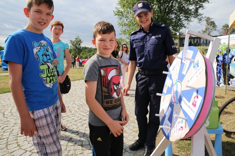 Wojewódzkie święto Policji w Sandomierzu 