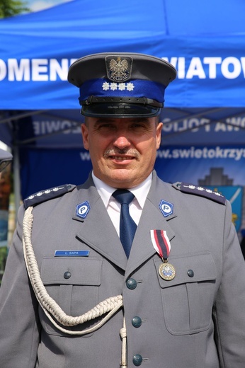 Wojewódzkie święto Policji w Sandomierzu 