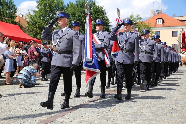 Wojewódzkie święto Policji w Sandomierzu 