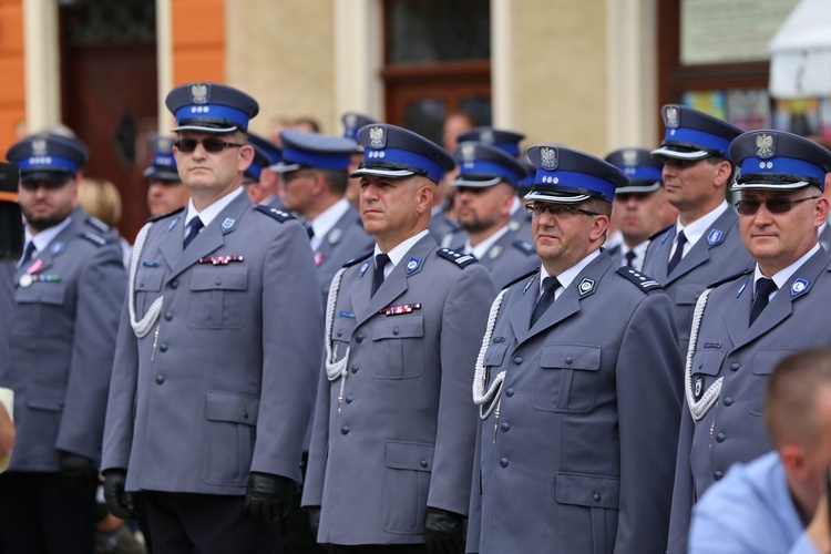 Wojewódzkie święto Policji w Sandomierzu 