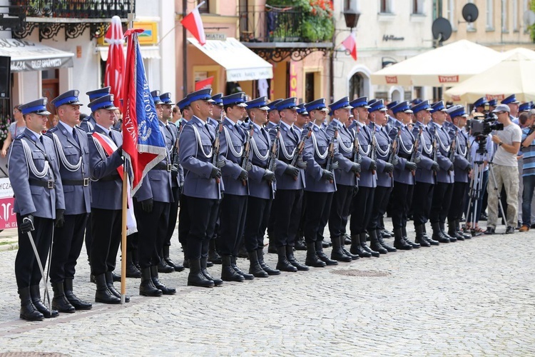 Wojewódzkie święto Policji w Sandomierzu 