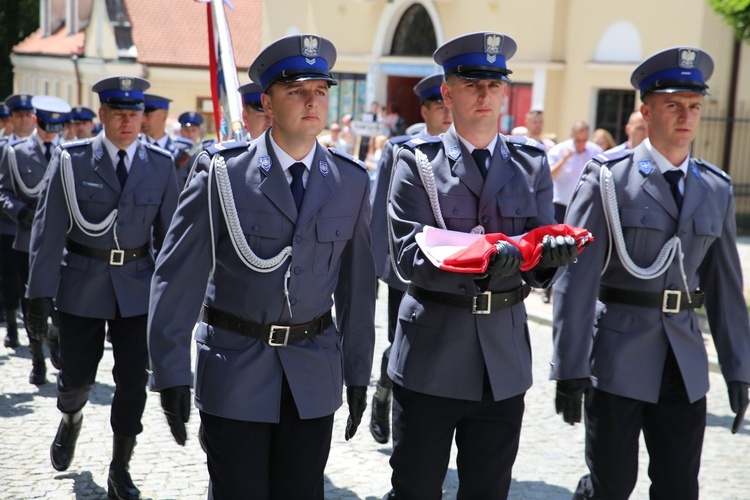 Wojewódzkie święto Policji w Sandomierzu 