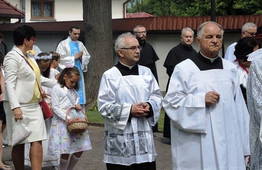 Odpust w Rychwałdzie z monstrancją fatimską