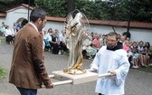 Odpust w Rychwałdzie z monstrancją fatimską