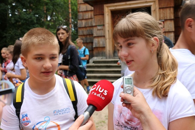 Dzieci z Rudek w radomskim skansenie
