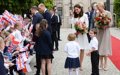 William i Kate z wizytą w Warszawie