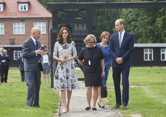 William i Kate odwiedzili były obóz koncentracyjny Stutthof