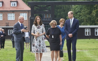 William i Kate odwiedzili były obóz koncentracyjny Stutthof