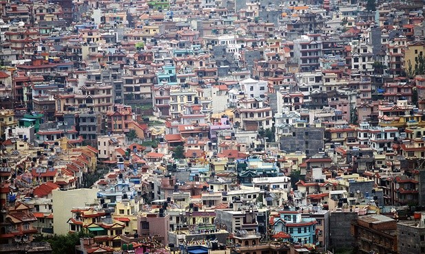 Nepal. Uboga dzielnica miasta.
11.07.2017 Katmandu