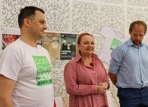 Do udziału w imprezach zapraszają (od lewej): Marek Mieńkowski, Beata Drozdowska i Rafał Tatarek
