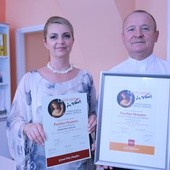 ks. Władysław Pachota i Aleksandra Topor prezentują florenckie sukcesy chóru