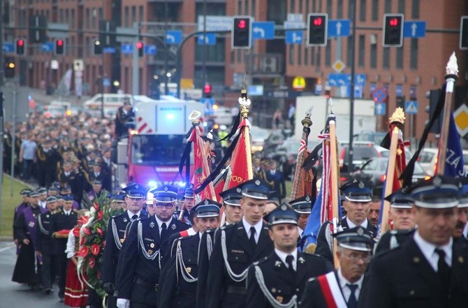 Pogrzeb generała brygadiera Feliksa Deli