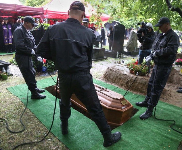 Pogrzeb generała brygadiera Feliksa Deli