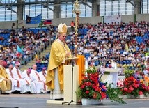 Msza św. odprawiona na stadionie była najważniejszym momentem całego wydarzenia