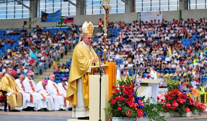 Msza św. odprawiona na stadionie była najważniejszym momentem całego wydarzenia