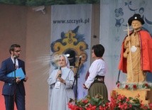 Św. Jakub na scenie amfiteatru w Szczyrku towarzyszył modlitwie, świadectwom i występom