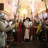 Obecność grupy rekonstrukcyjnej z Sandomierza uświetniła uroczystą Mszę św.