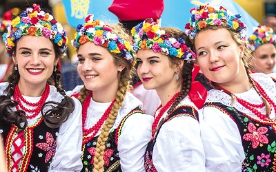 Młodzi ludzie z Kazachstanu zaprezentowali się podczas Międzynarodowych Dni Folkloru w Olsztynie.