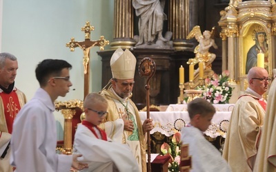 Bp Tadeusz Kusy u św. Marii Magdaleny w Cieszynie