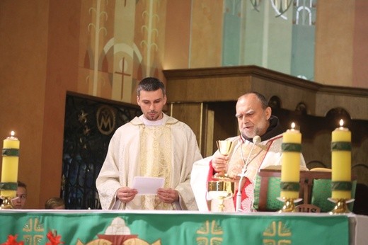 Bp Tadeusz Kusy w katedrze św. Mikołaja w Bielsku-Białej