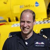 Książę William kończy służbę w lotniczym pogotowiu