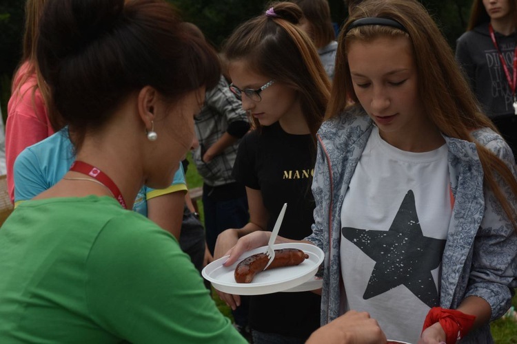 Wizyta młodzieży i dzieci z Białorusi w diecezji świdnickiej. 